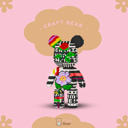 CRAFT BEAR OURS À ASSEMBLER  32cm