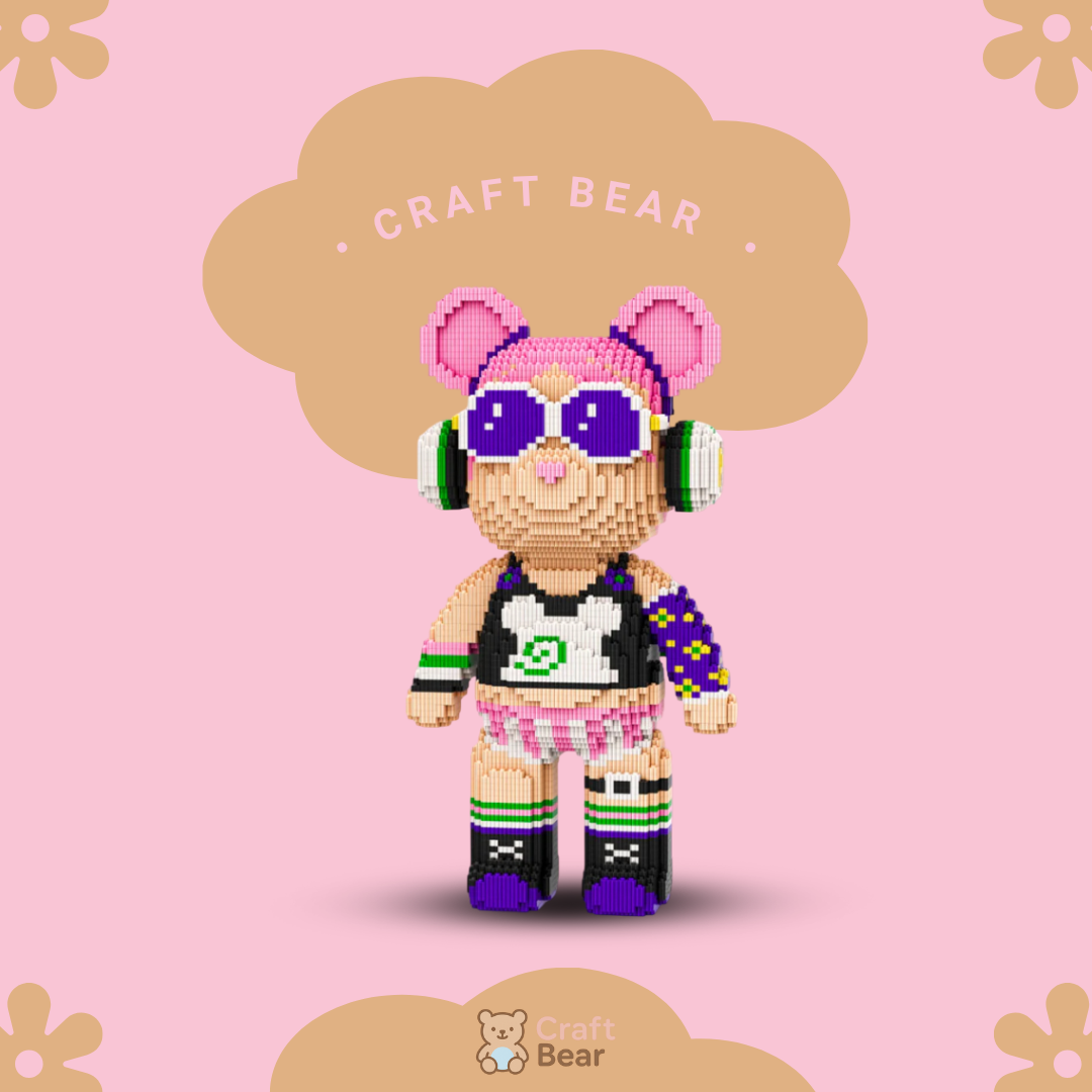 CRAFT BEAR OURS À ASSEMBLER  32cm