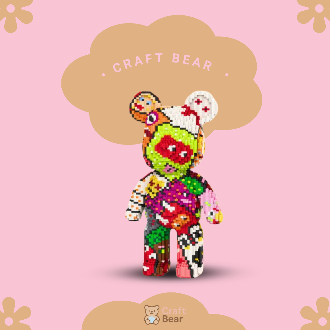 CRAFT BEAR OURS À ASSEMBLER  32cm