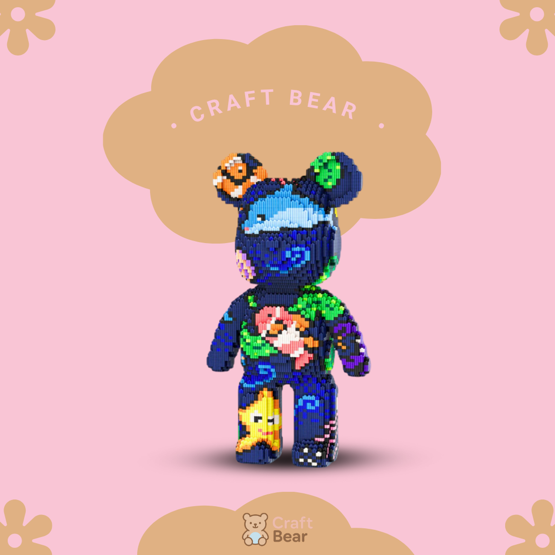CRAFT BEAR OURS À ASSEMBLER  32cm
