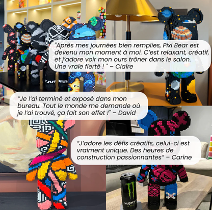 CRAFT BEAR OURS À ASSEMBLER  32cm